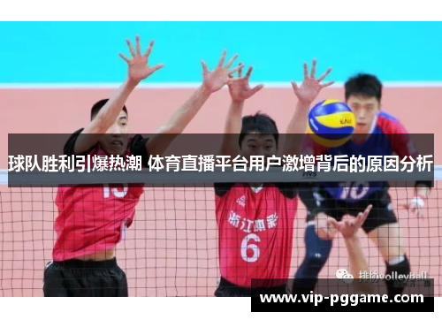 球队胜利引爆热潮 体育直播平台用户激增背后的原因分析